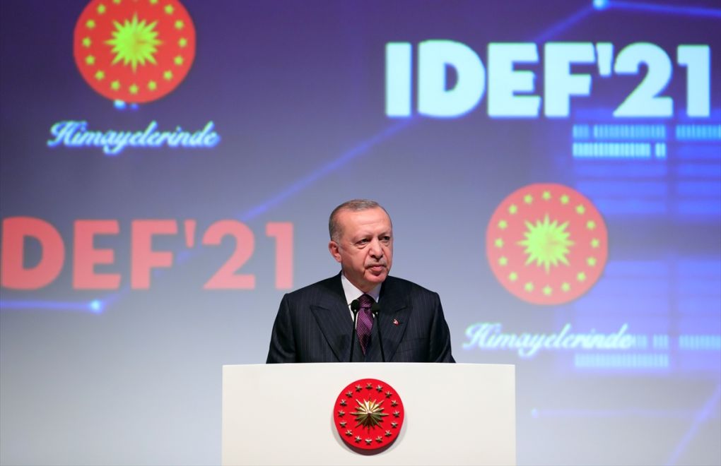 Erdoğan: Turkey aims to overcome 'covert embargoes' by focusing on defense industry