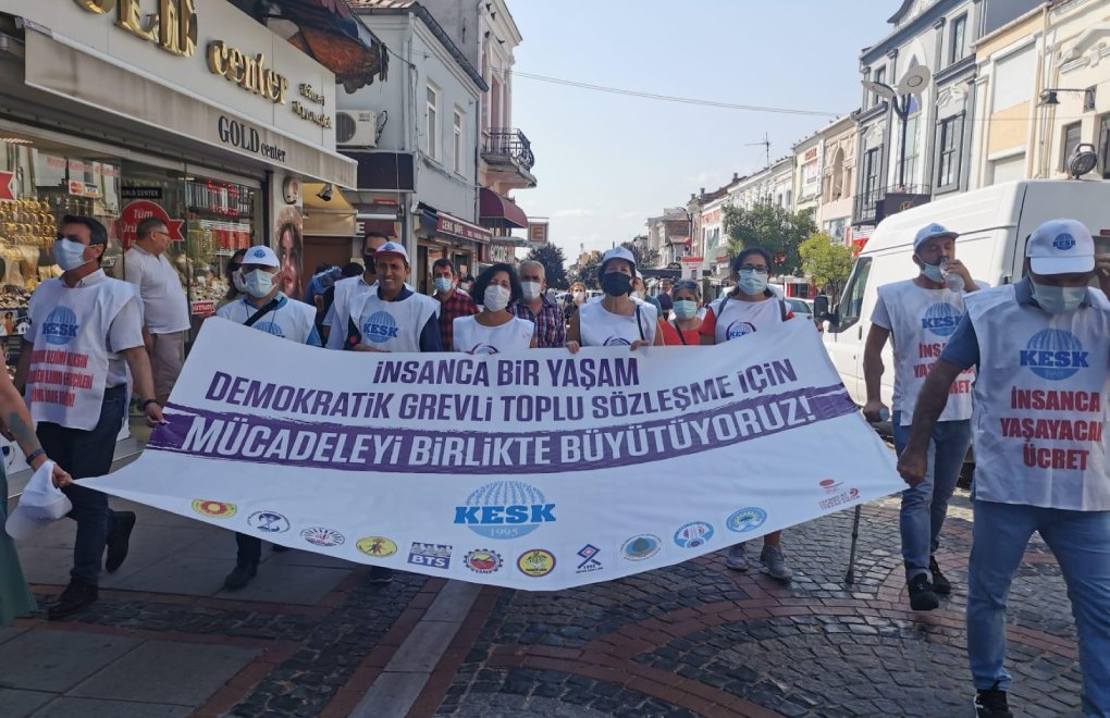 KESK Ankara'ya yürüyor: Vergide adalet istiyoruz