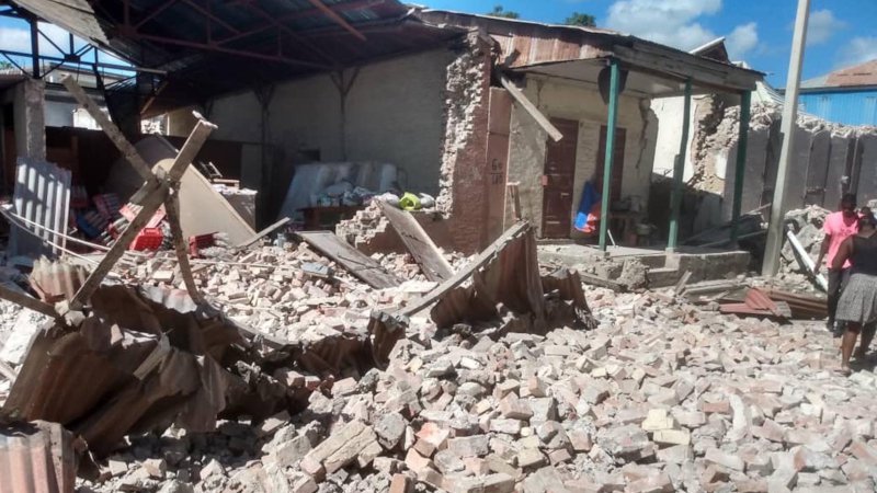 Haiti'deki depremde can kaybı 2 bin 189'a yükseldi
