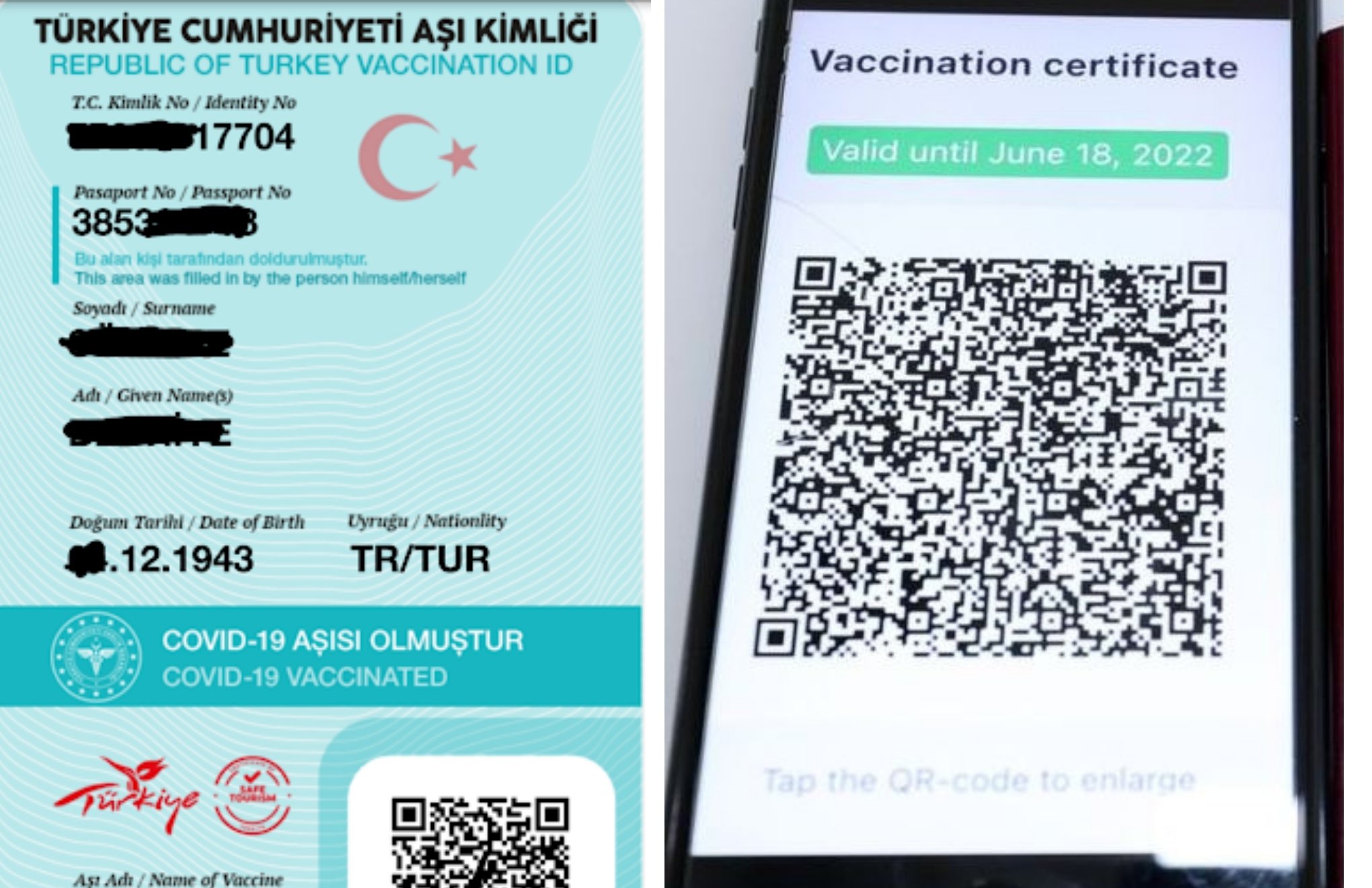 AB, Türkiye'nin COVID-19 aşı sertifikasını tanıdı