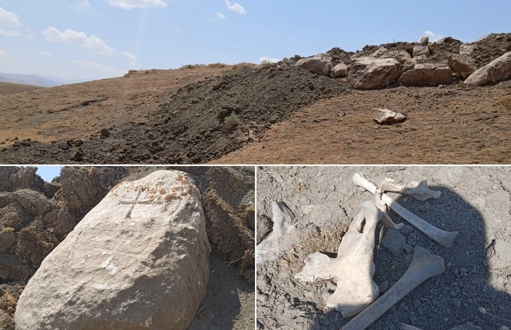 Van’da Ermeni mezarlığının tahrip edilmesi Meclis'e taşındı