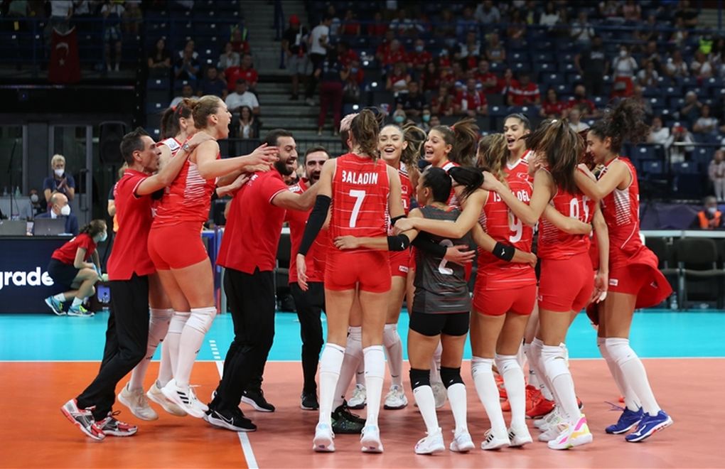 Türkiye A Milli Kadın Voleybol Takımı Avrupa üçüncüsü oldu