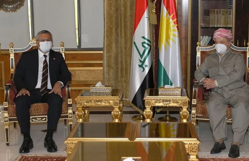 CHP heyeti ile Barzani görüştü: İlişkiler güçlendirilmeli