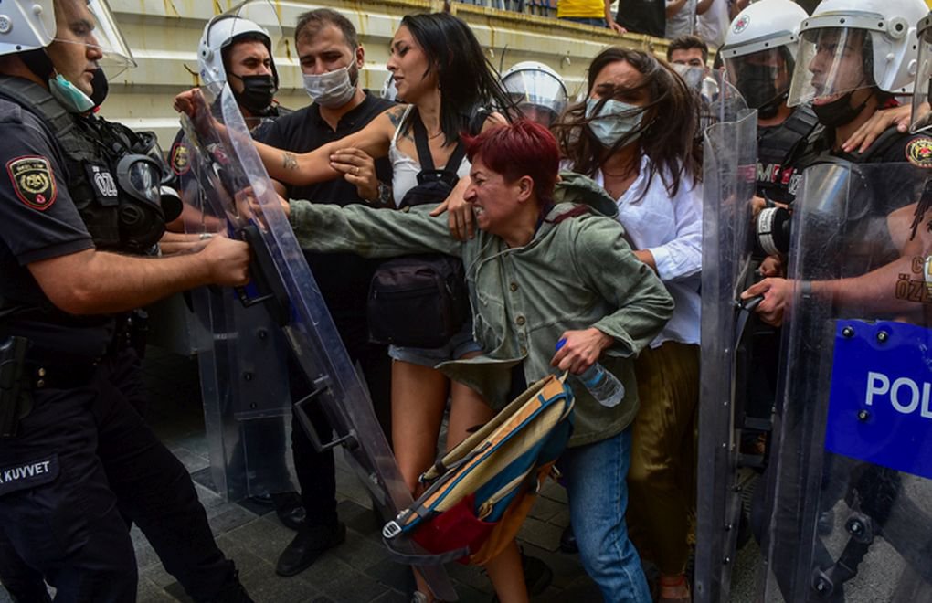 İstanbul 1 Eylül Barış mitingine müdahale: 57 gözaltı