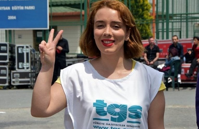 CFWIJ condemns police violence against journalist Eylem Nazlıer at peace rally