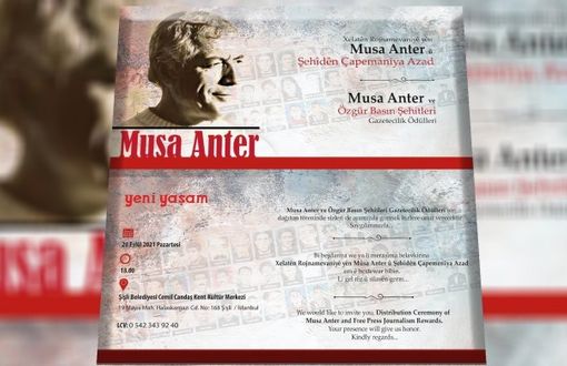 Musa Anter Gazetecilik Ödülleri açıklandı