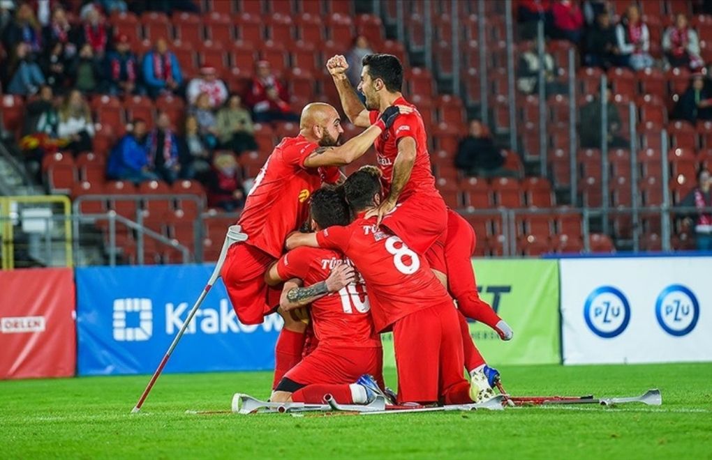 Türkiye Ampute Futbol Milli Takımı, Avrupa Şampiyonu oldu