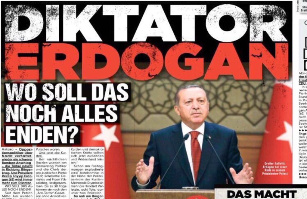 Gazete manşeti paylaşımına ‘Cumhurbaşkanına hakaretten’ hapis
