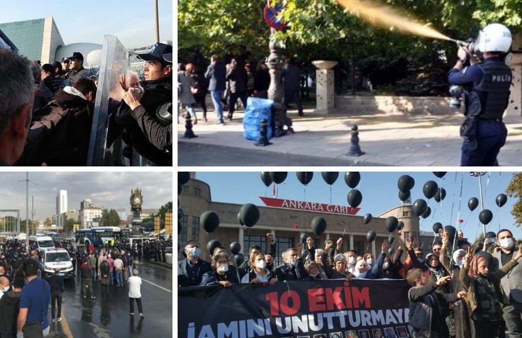 Commemoration of Ankara Massacre | Police attacks, barricades, detentions for 6 years