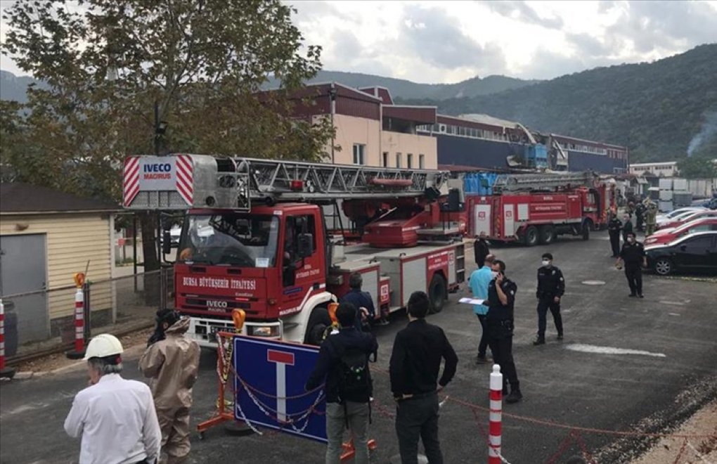 Bursa'da kimya fabrikasında patlama: 1 işçi öldü