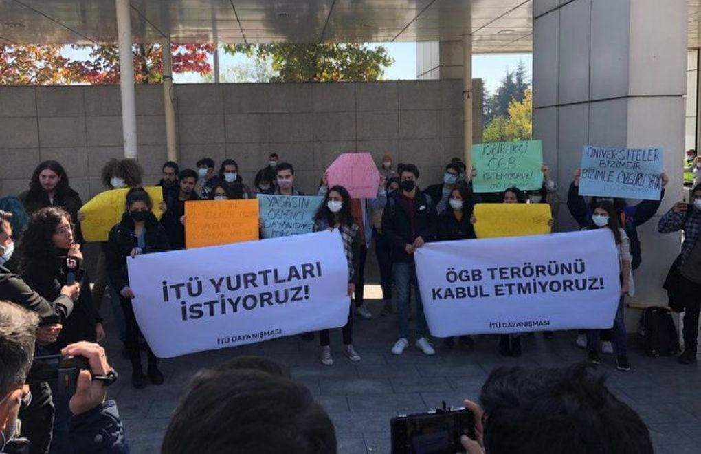 İTÜ'lüler güvenlikçi şiddetini protesto etti