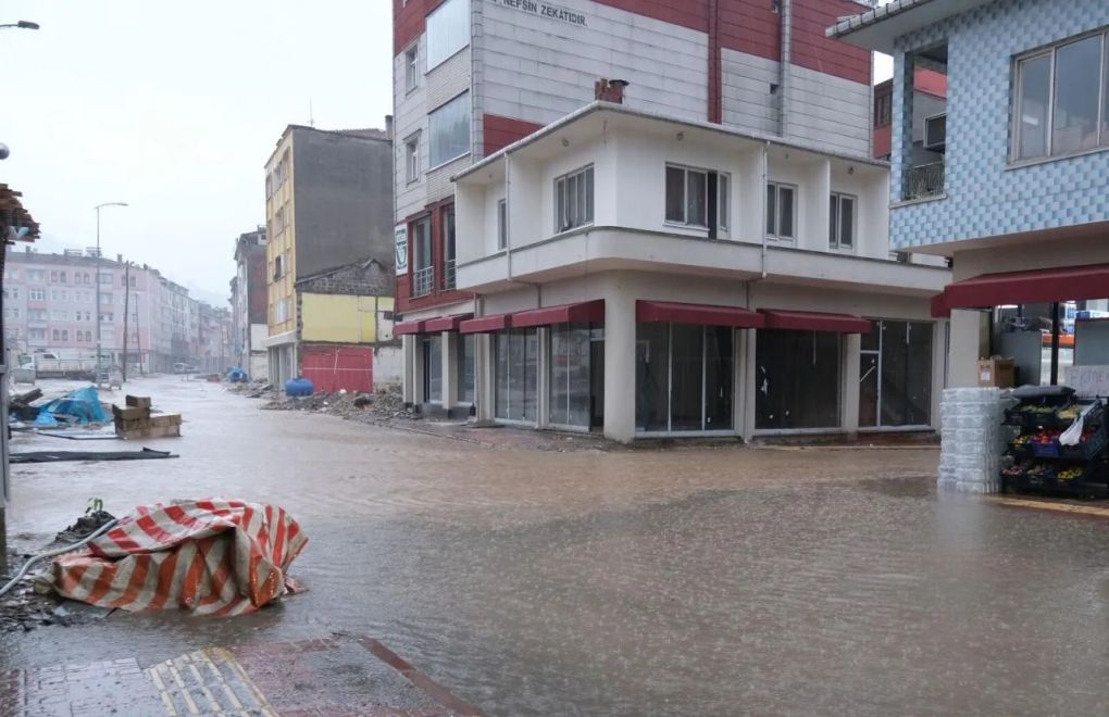 Rainfall in the Black Sea region: Kastamonu’s Bozkurt hit by flood again