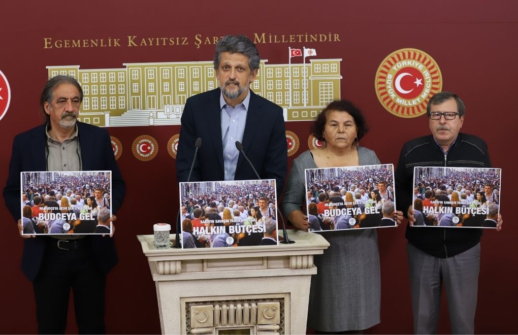 HDP "Halkın Bütçesi"ni açıkladı: "Sarayları satacağız"