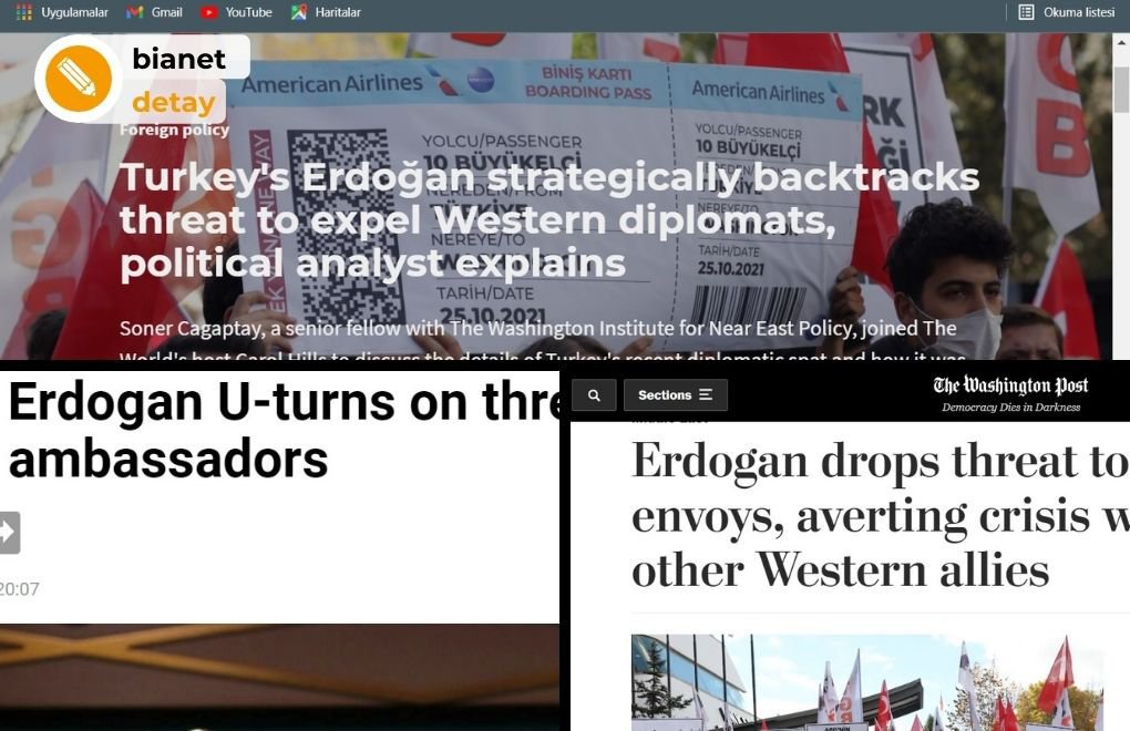 Dünya basını: Erdoğan'ın U dönüşü
