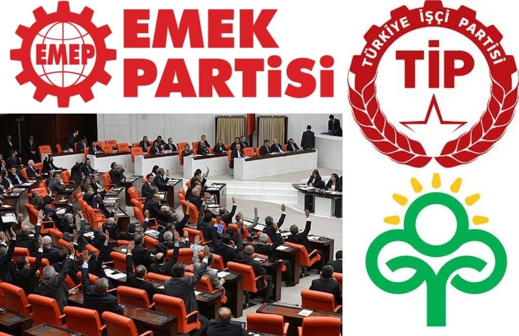 EMEK, Yeşil Sol ve TİP'ten 'tezkereye hayır' açıklaması