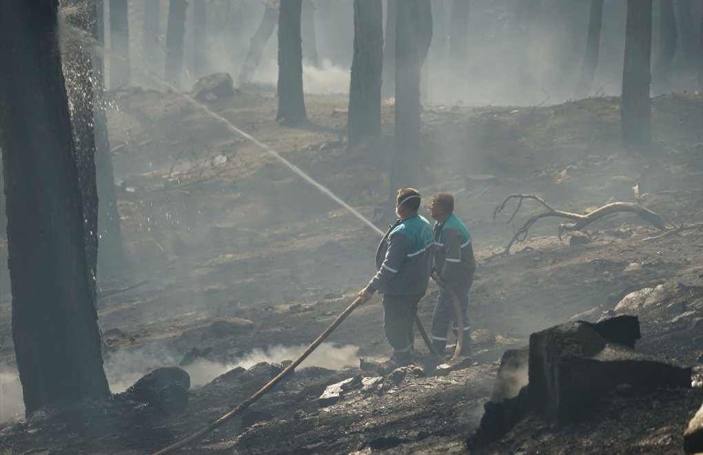 Türkiye'nin orman yangınlarıyla mücadelesi: 3 uçak, 39 helikopter