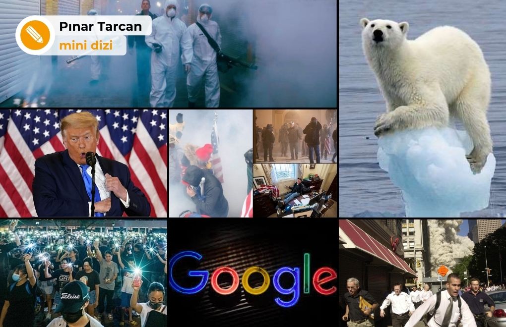 9/11, Google, Tanrı parçacığı, pandemi