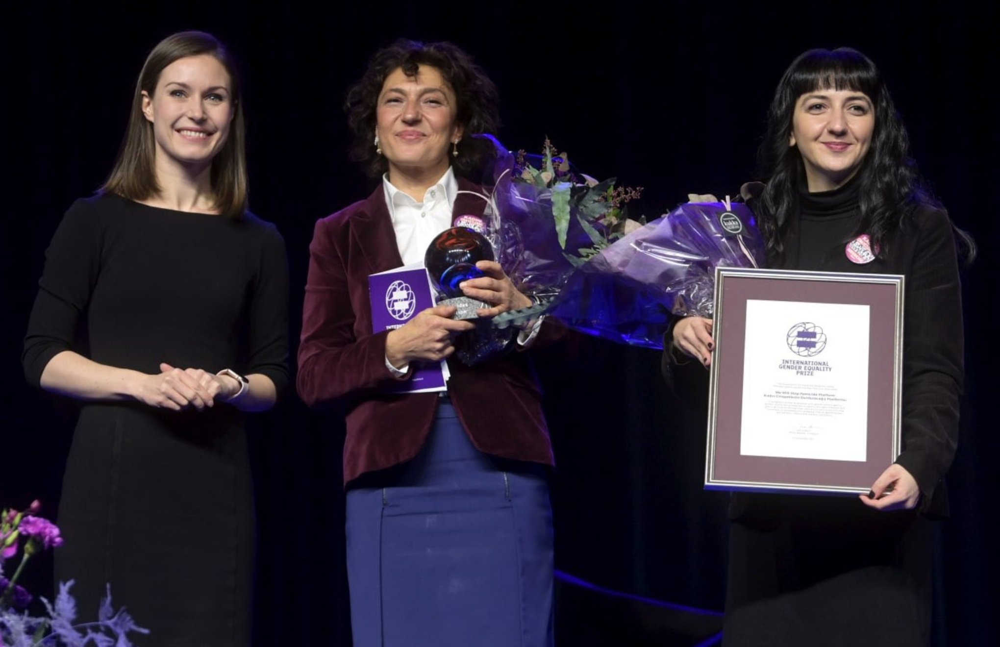 Finland's gender equality prize granted to We Will Stop Femicides Platform