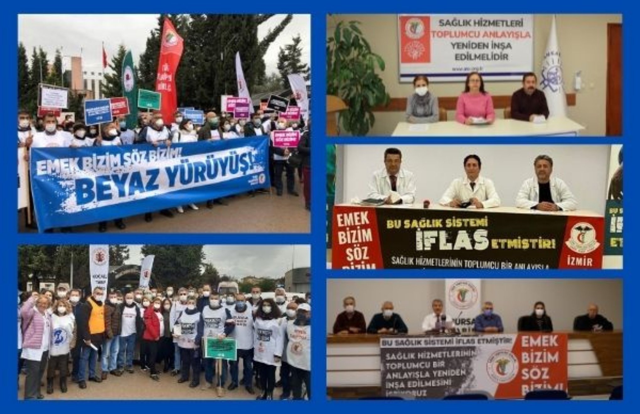 'White March': Turkish Medical Association arrives in Kocaeli