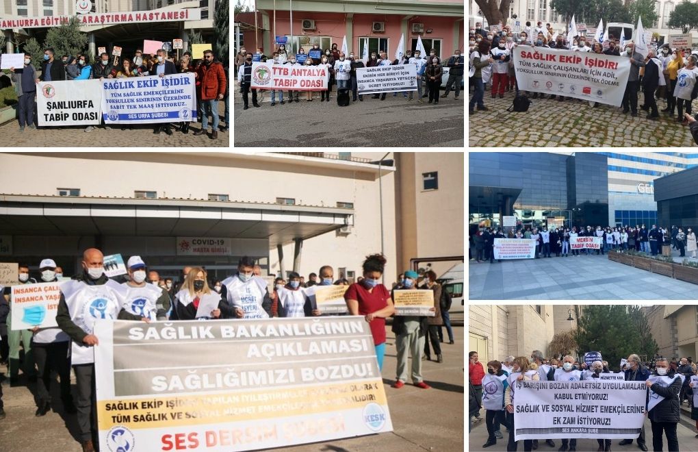 Slowdown strike by health workers in eight cities