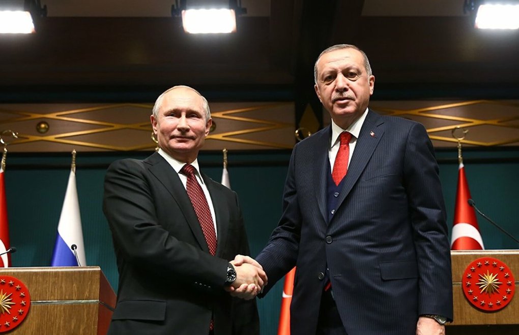  Erdoğan'la Putin arasında telefon görüşmesi