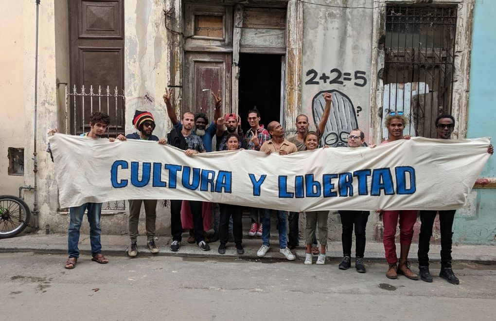 Kübalı sanatçılar için özgürlük talebi: Sanat güçlüdür