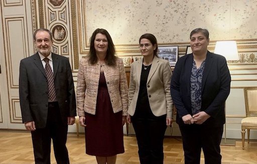 Syrian Democratic Council meets foreign ministers of Sweden, Finland