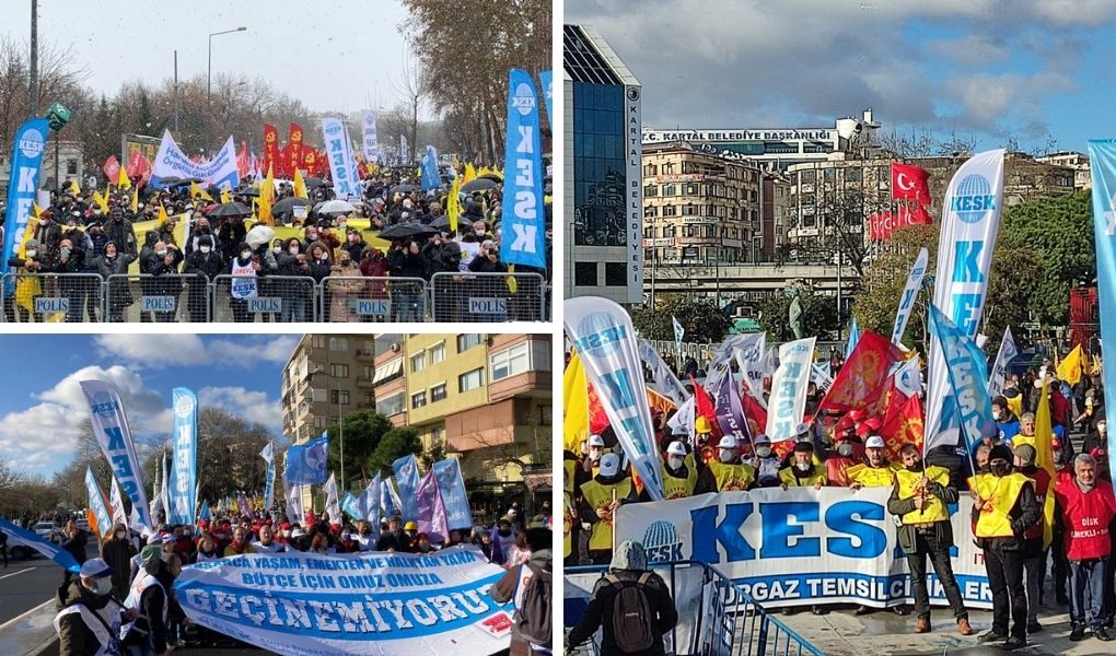 Emekçiler Ankara ve İstanbul'dan haykırdı: Hükümet istifa