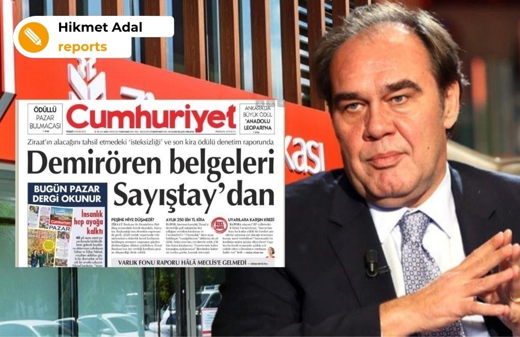 Demirören Media Group sues journalists over reports on 'unpaid loans' taken from state bank