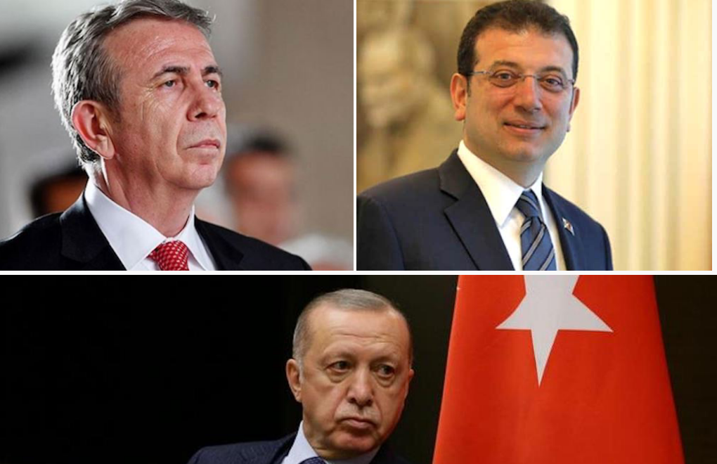 Poll: Erdoğan trails both İmamoğlu and Yavaş by over 10 points