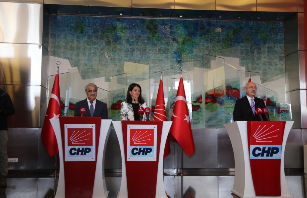 HDP, CHP’yi ziyaret etti: "Türkiye'nin yeni bir yönetime ihtiyacı var"