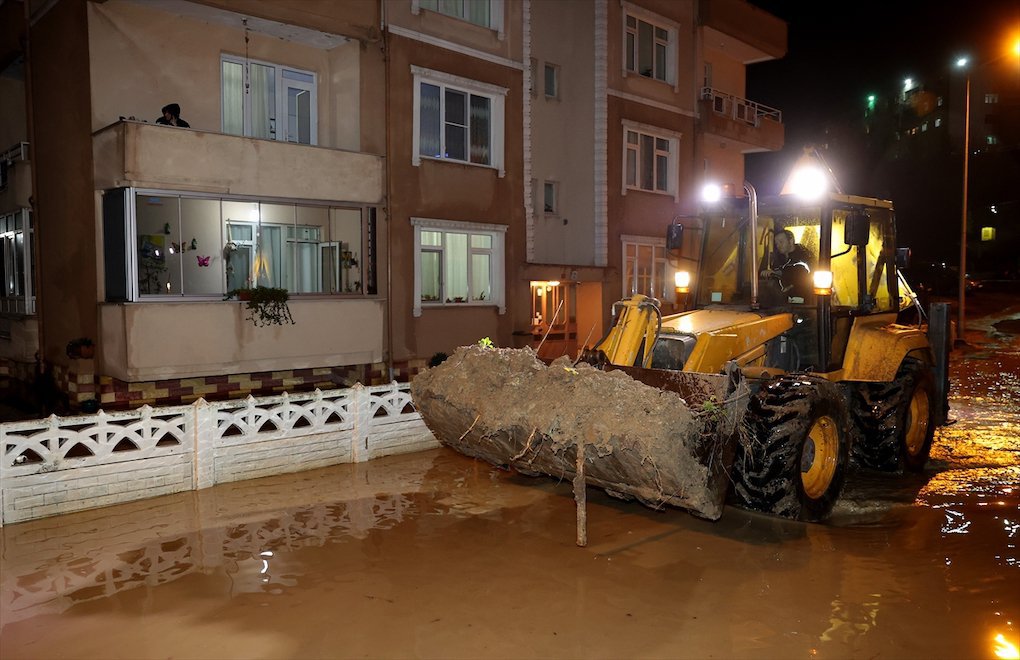 Floods after heavy rainfall in Thrace