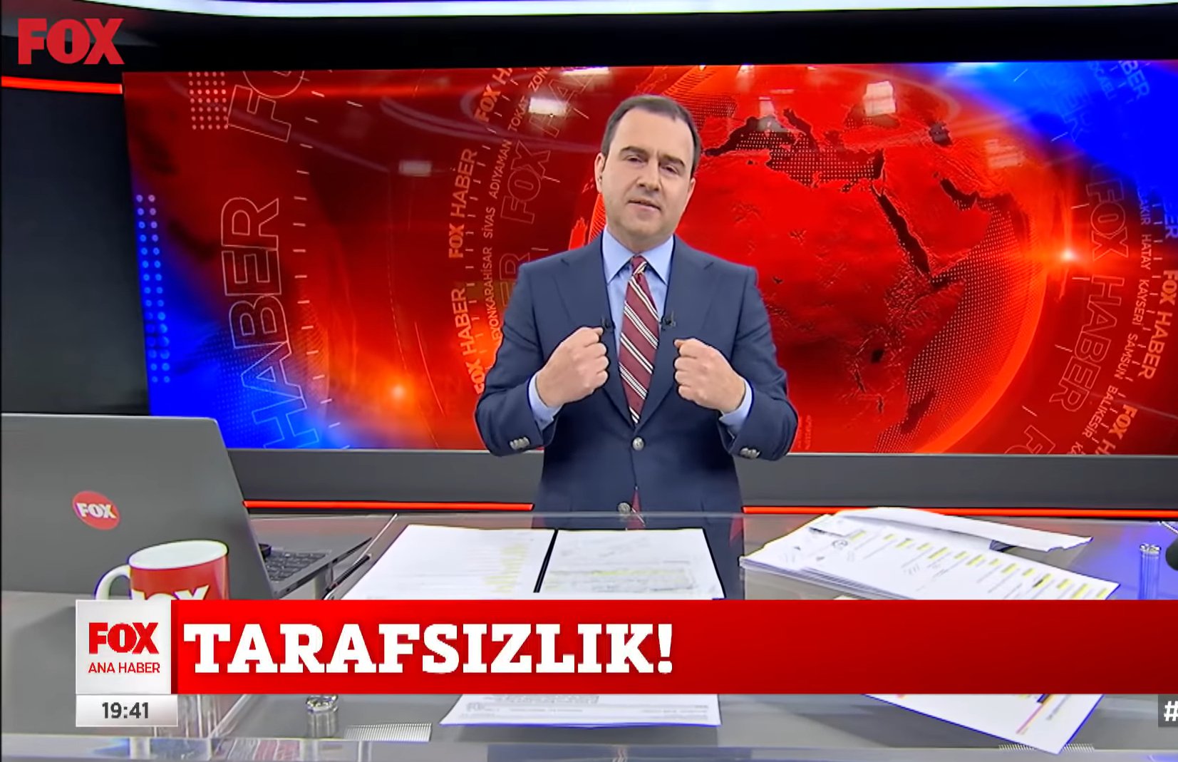Fox TV anchor responds to RTÜK probe over 'biased' comments