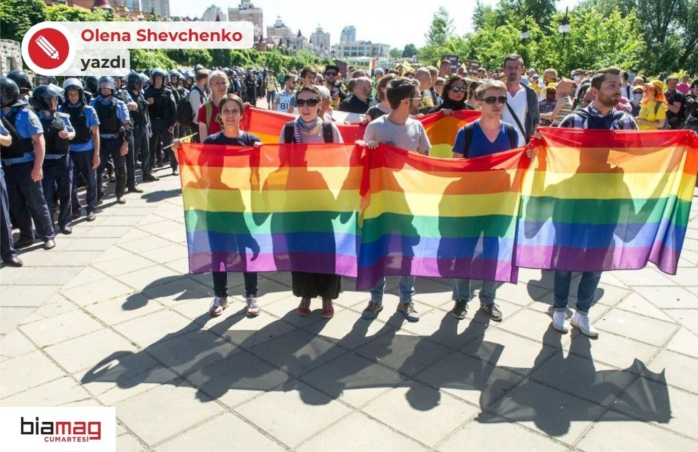 Ukraynalı LGBTQ’lar olarak Rusya’ya direnmek için elimizden geleni yapacağız