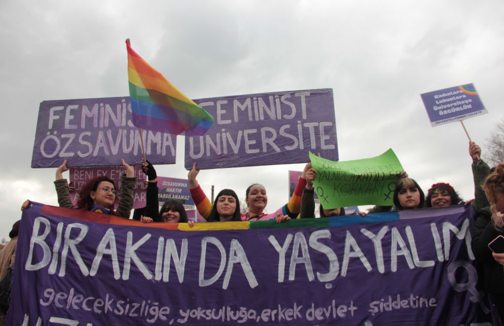 Ankara'da 8 Mart mitingi: "Hesap sormak için buradayız"