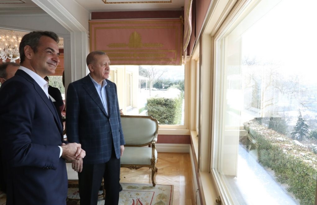 'Focus on positive agenda': President Erdoğan, Greece’s PM Mitsotakis meet in İstanbul