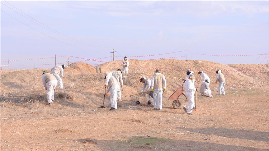 81 mass graves of Êzidis found in Sinjar since 2014, says official
