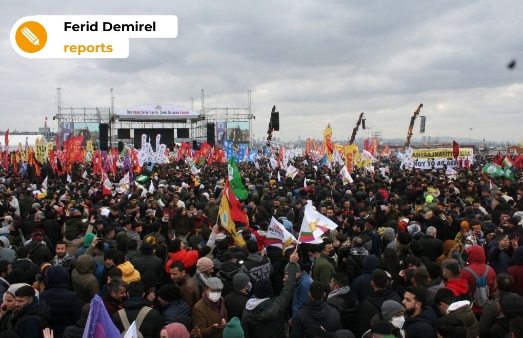 'Bijî Newroz': People flock to Yenikapı Square in İstanbul