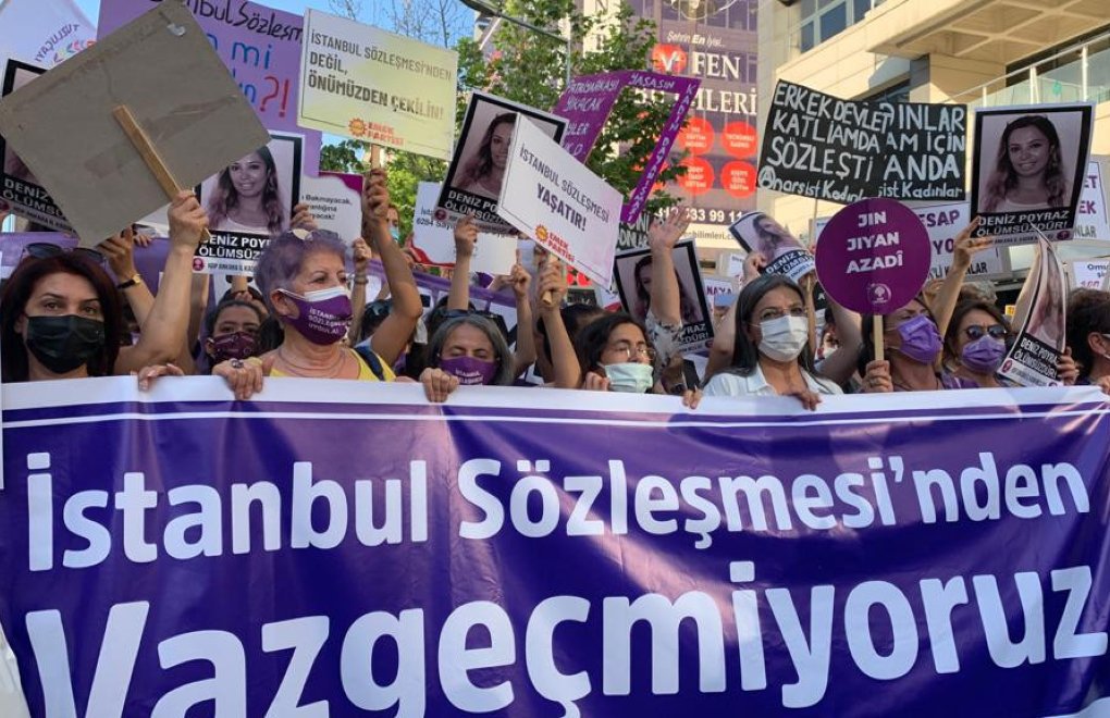 Put on trial for protesting withdrawal from İstanbul Convention, 33 women acquitted