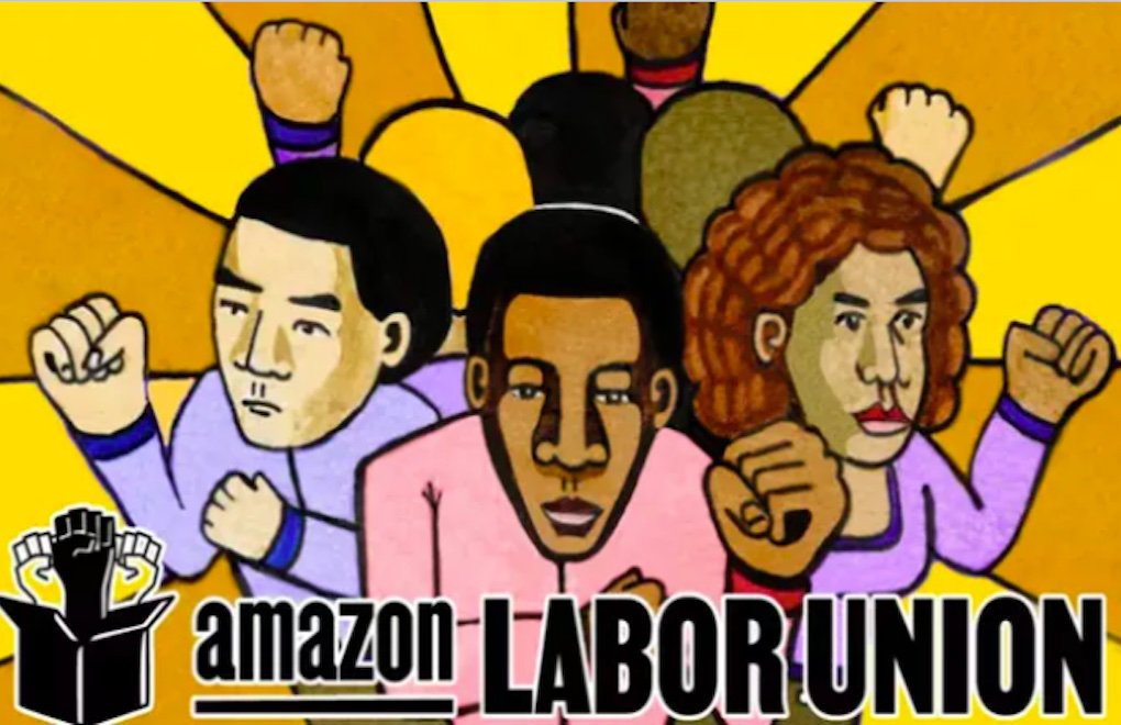 Sendika düşmanı Amazon'da işçiler sendika seçiminde 