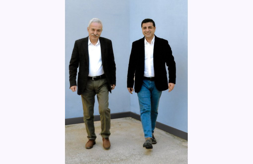 New picture from jailed politicians Demirtaş, Mızraklı