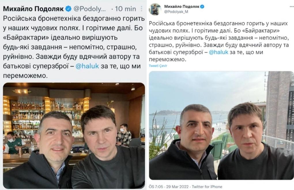 Zelenskyy aide deletes photo with Turkey's drone company manager at bar