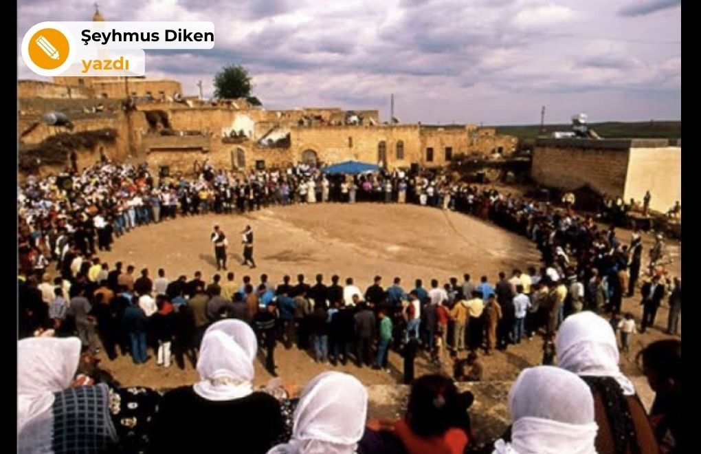 Asuri-Süryanilerin Akitu Bayramı: Ve yüzlerce insan oyuna durdu...