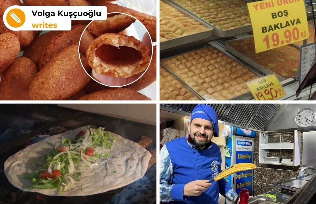 Wraps without meat, baklava without nuts: Turkey's new street foods reflect deep poverty