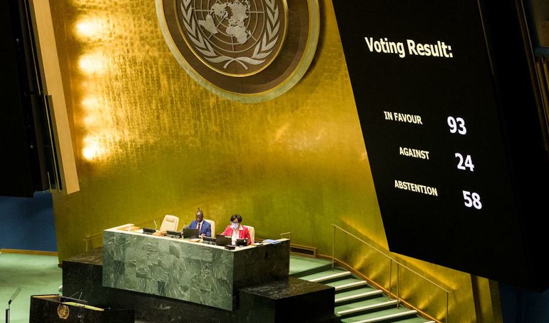 Rusya Federasyonu'nun BM İnsan Hakları Konseyi üyeliği askıya alındı 