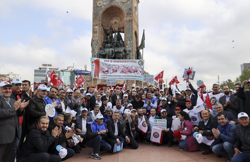 Yasaklar altında 1 Mayıs: Taksim sadece konfederasyon yöneticilerine açık