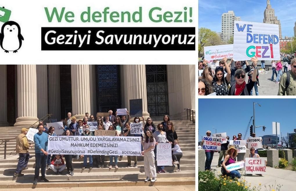 Convictions in Gezi trial protested in the US