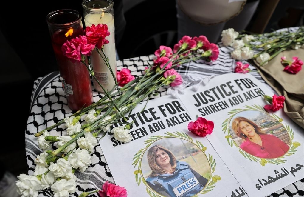 İsrail ordusundan öldürülen Filistinli gazeteciye ilişkin açıklama