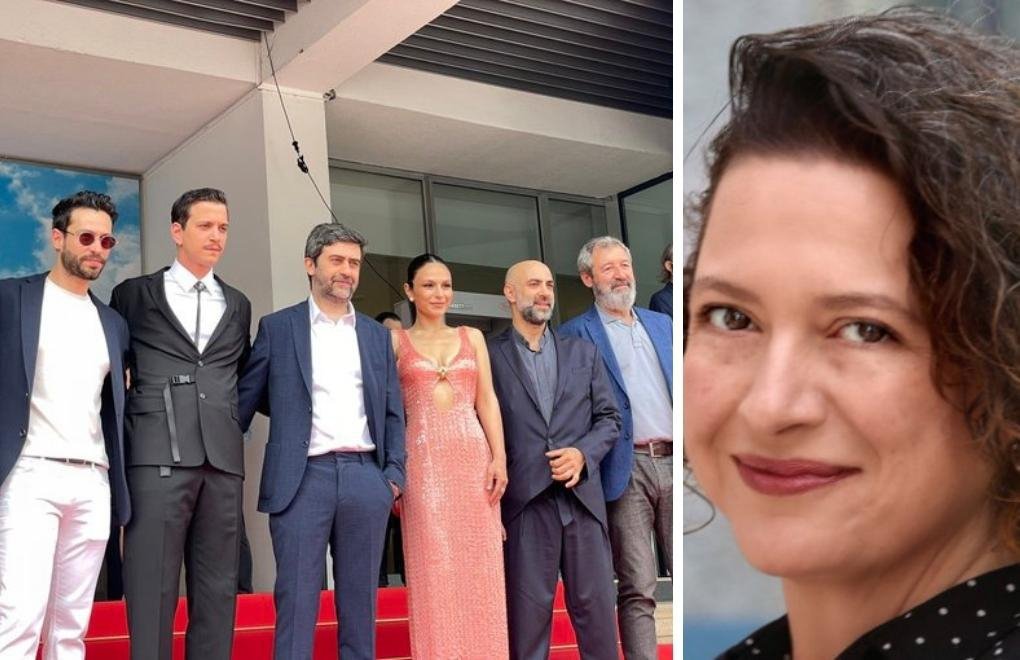 Director Emin Alper greets imprisoned filmmaker Çiğdem Mater from Cannes
