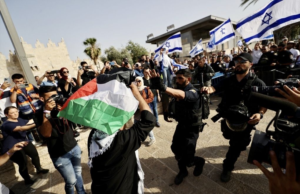 Filistin Kızılayı: 'Bayrak Yürüyüşü'nde 79 Filistinli yaralandı